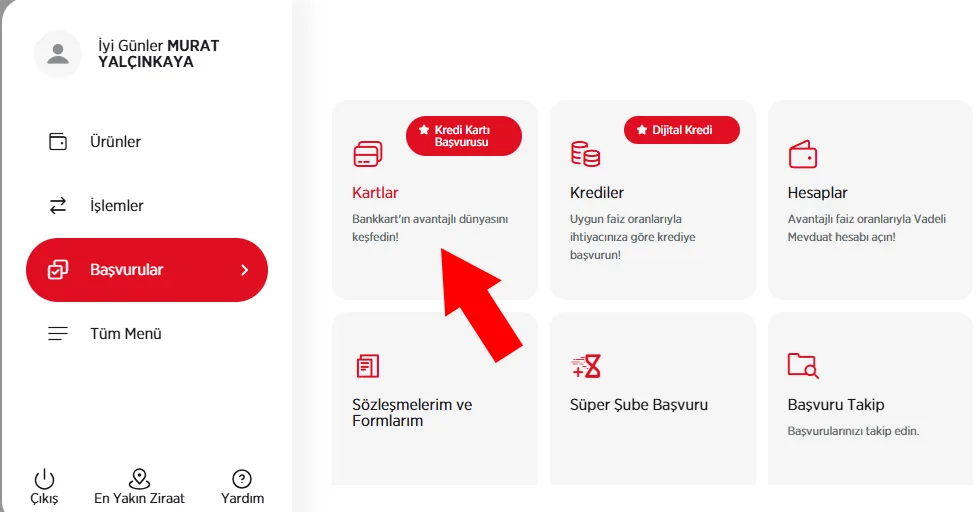 Ziraat Kartlar Bolumu Ziraat Kartlar Bolumu